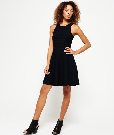 Racer Fit & Flare Dress Image 2