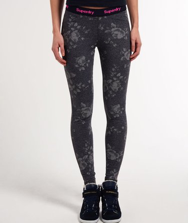 Preppy Rose Leggings Image 2