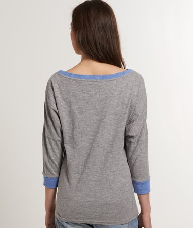 Contrast Ringer T-shirt Image 4