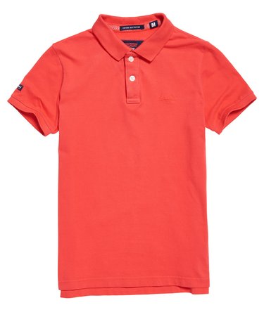 Vintage Destroyed Pique Polo Shirt Image 2