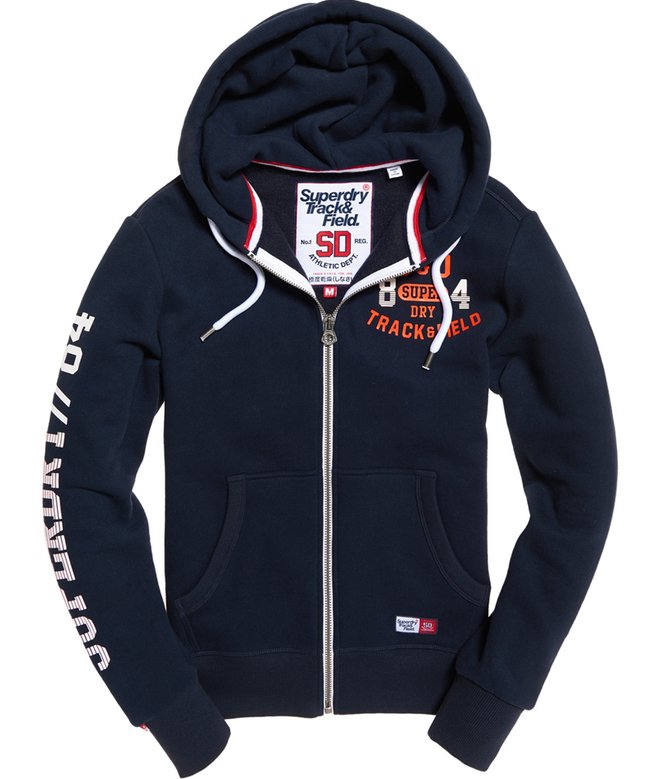 Field Zip Hoodie Superdry Track And Field Sweatjacke Track