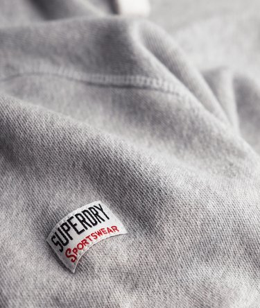 Marl Crop Hoodie Image 6