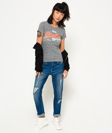 Vintage Logo Stripe T-Shirt Image 3