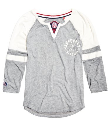 Tri League Cut & Sew Baseball-Shirt Image 2