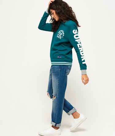 Sleeve Logo Crew Sweat Image 3