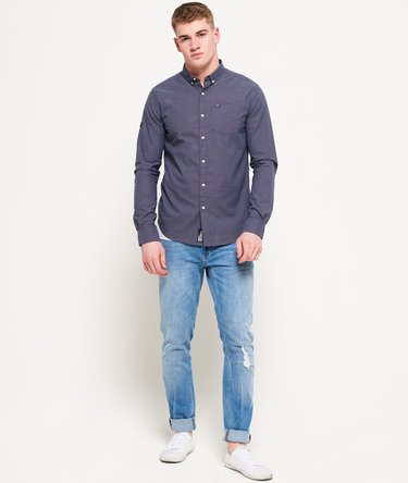 Chemise col boutonné à manches longues Ultimate Pinpont Oxford Image 4