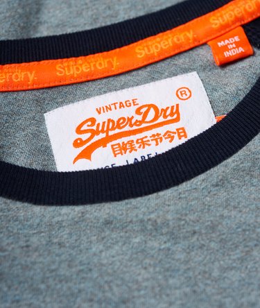 Orange Label Baseball Long Sleeve T-shirt Image 6