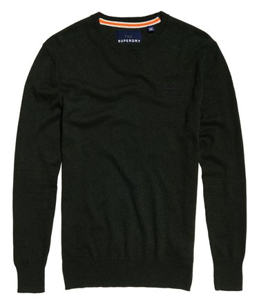 Pull col ras du cou Orange Label Image 2