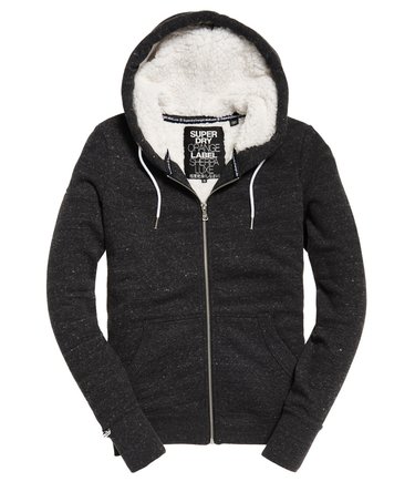 Orange Label Luxe Sherpa Zip Hoodie Image 2