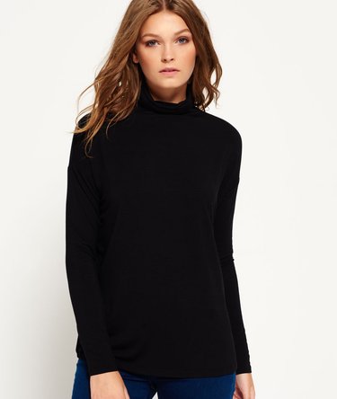 Slinky Turtleneck Top Image 3