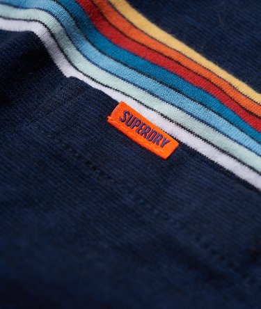Orange Label Cali Surf Stripe T-Shirt Image 7