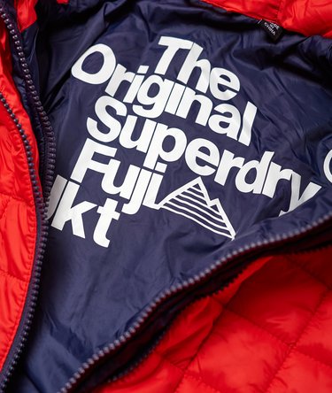 Box Quilt Fuji Hooded Jacket Image 6