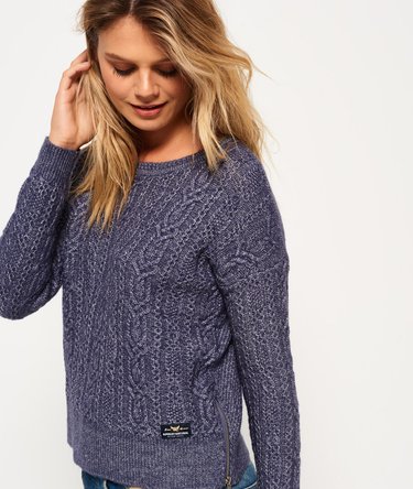 Nebraska Cable Zip Knit Jumper Image 5