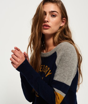 Varsity Logo Knit Image 1
