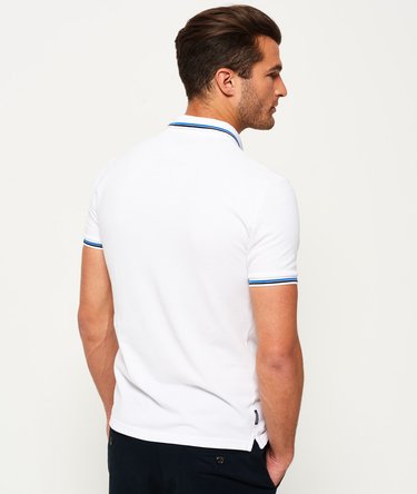 Polo en piqué City Tipped Image 5