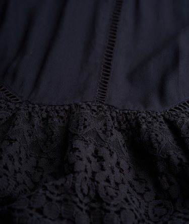 Lace Panel Skater Dress Image 6