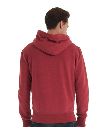 Orange Label Zip Hoodie Image 4