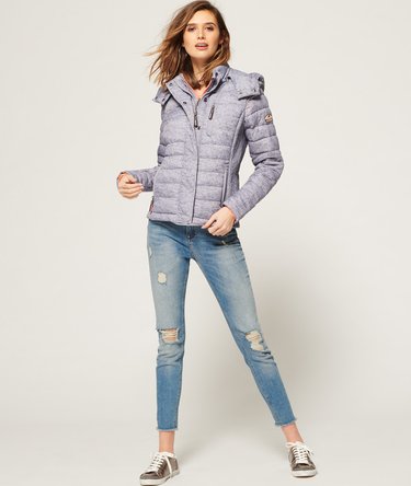 Fuji Slim Double Zip Hooded Jacket Image 3