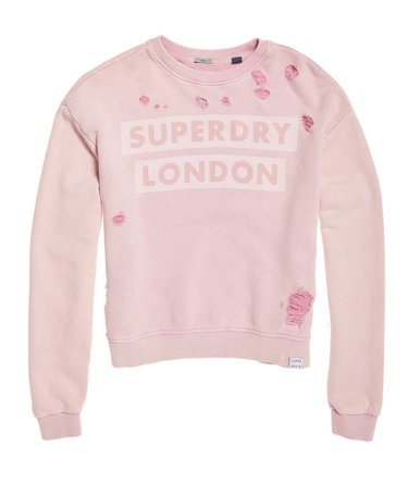 Distress Boxy Sweatshirt Image 2