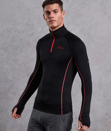 Athletic Half Zip Top Image 1