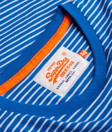 T-shirt à rayures Orange Label Calais Image 5
