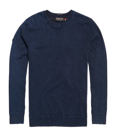 Garment Dyed L.A Crew Neck Jumper Image 2