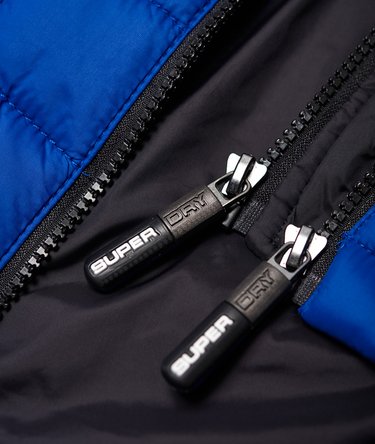 Hooded Box Quilt Fuji Jacket Image 7