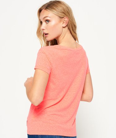Camiseta Boyfriend con logo de color vivo en relieve Vintage Image 5