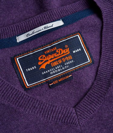 Orange Label V-Neck Jumper Image 5