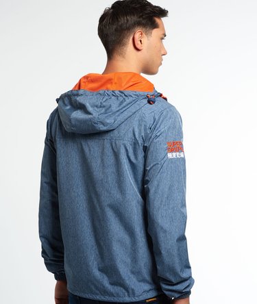 Dual Zip Through Tri Colour Cagoule Image 4