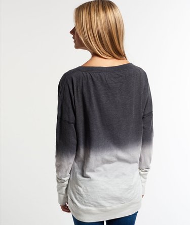 Ombre Glitter topje met gedropte schouders Image 4