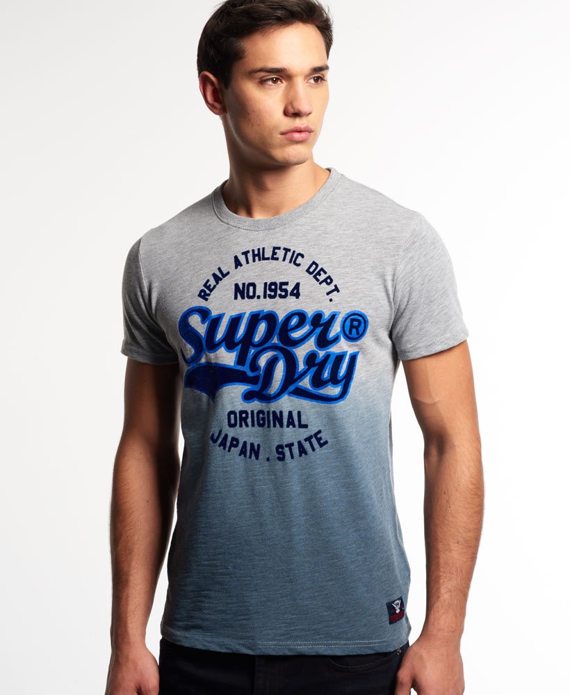 mens Original Japan State T-shirt in GREY MARL | Superdry US