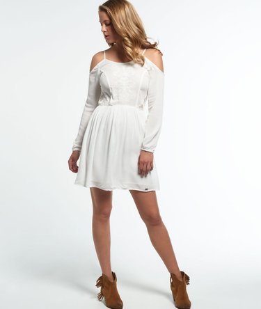Sheer Lacy Peekaboo Dress Image 3