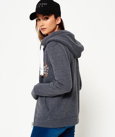 Track & Field Kapuzenjacke mit Reißverschluss Image 4