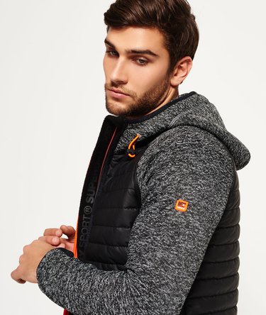Sudadera con capucha y cremallera Gym Tech Hybrid Image 5