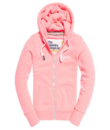 Orange Label Primary Zip Hoodie Image 2