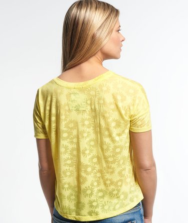 T-shirt Daisy Burnout Image 4