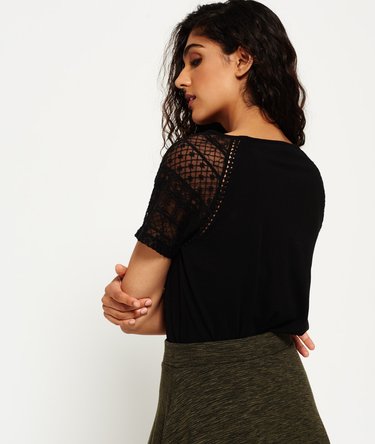 Embroidered Raglan T-shirt Image 4