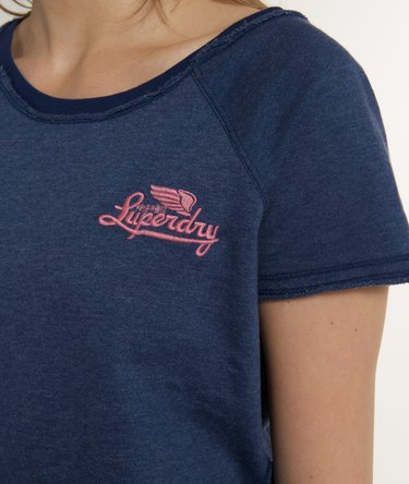 Flame Slub Cut Crew Top Image 6