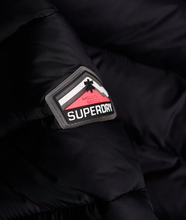 Chevron Faux Fur Super Fuji Jacket Image 7