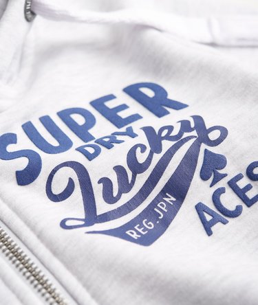 Sweat zippé à capuche Lucky Aces Image 6