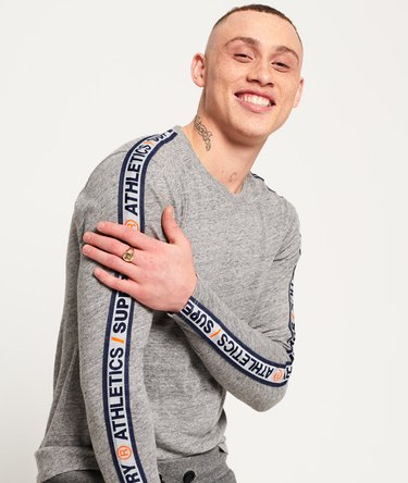 Superdry Stadium top met lange mouwen Image 5