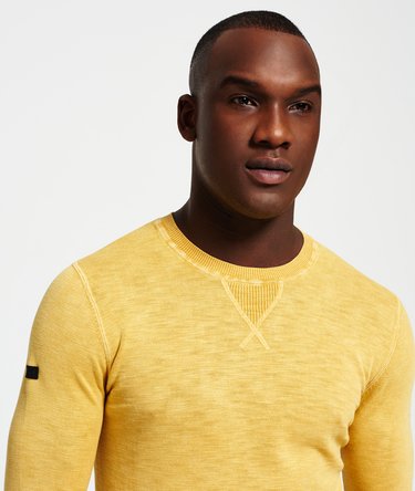 Garment Dyed L.A. Crew Neck Jumper Image 5