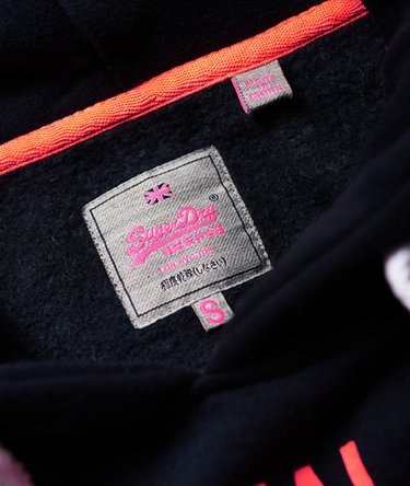 Vintage Logo Stripe Hoodie Image 6