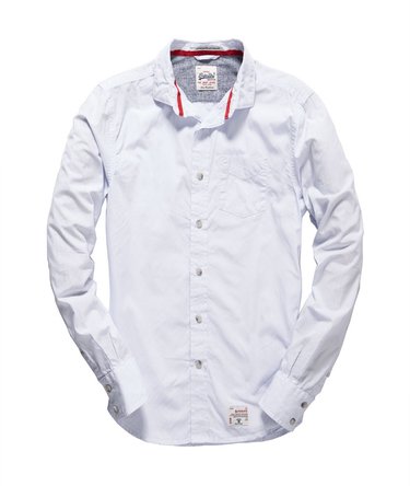 Laundered Cut Collar Shirt Image 1