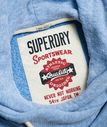 Marl Crop Hoodie Image 6