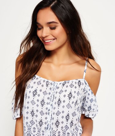 Peekaboo Border Cami Top Image 5