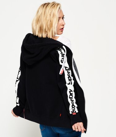 Sport Code Raglan Zip hoodie Image 4