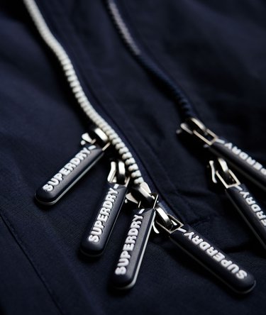 Technical Pop Zip Windcheater-Jacke Image 8