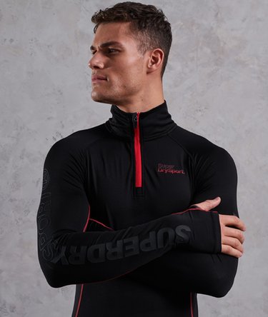 Athletic Half Zip Top Image 5
